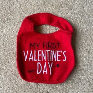 Baby Bib My First Valentines
